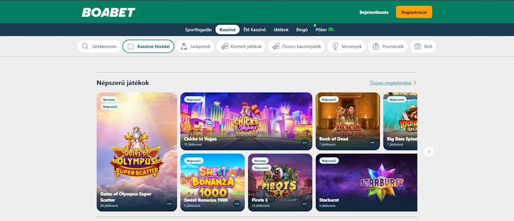 Boabet casino