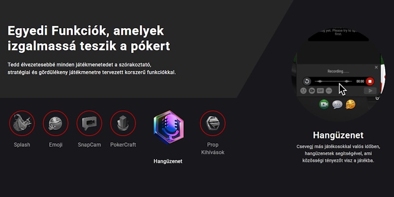 GGPoker jellemzők