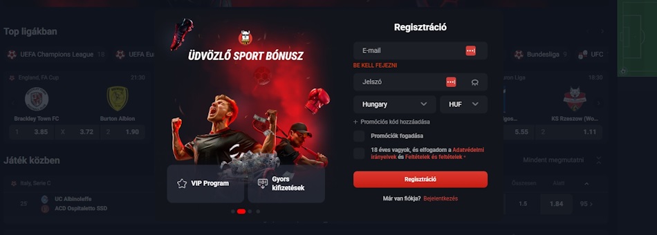 LamaBet regisztráció