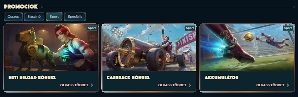 MonsterWin sportfogadási bónuszok