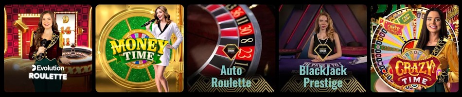Olympusbet kaszinó élő játékok