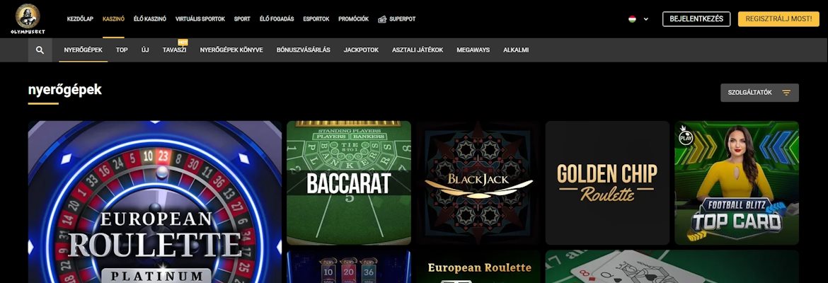 Olympusbet kaszinó