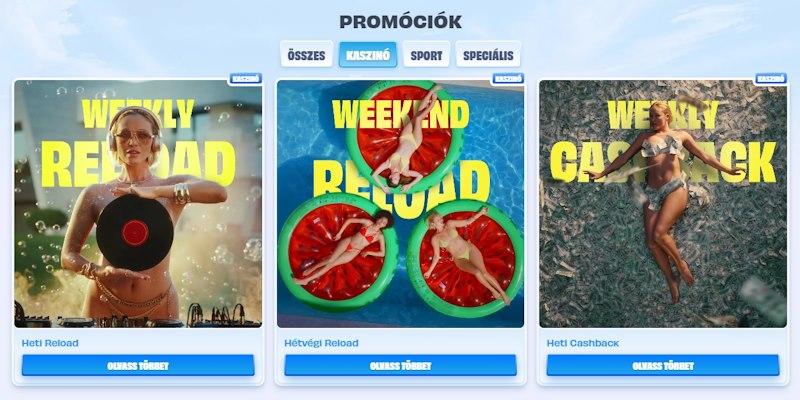 OnlySpins kaszinó bónuszok