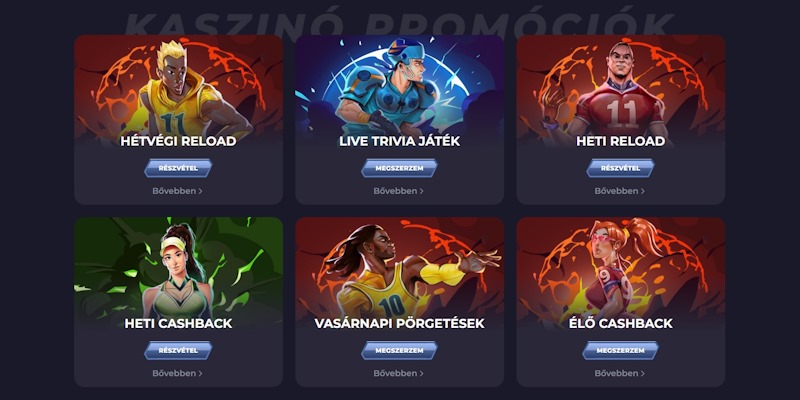 Powbet kaszinó bónuszok