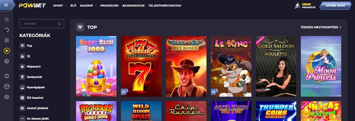 Powbet kaszinó