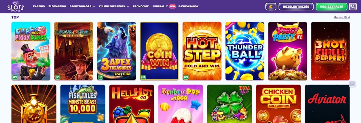 Slots Palace kaszinó