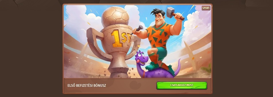 Stonevegas első befizetési bónusz
