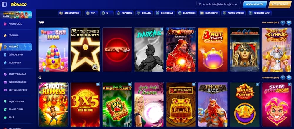 Wonaco casino