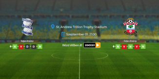 Foci Tippek: Birmingham - Southampton 2026. szeptember 01. - EFL Championship