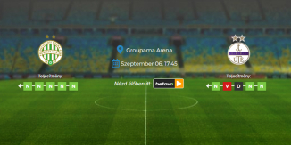 Foci Tippek: Ferencváros - Újpest 2026. szeptember 06. - NB1