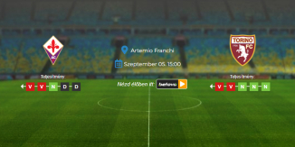 Foci Tippek: Fiorentina - Torino 2026. szeptember 05. - Serie A