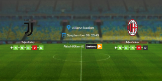 Foci Tippek: Juventus - AC Milan 2026. szeptember 06. - Serie A
