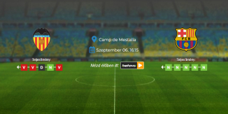 Foci Tippek: Valencia - FC Barcelona 2026. szeptember 06. - LaLiga
