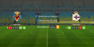 Foci Tippek: Villarreal - Deportivo La Coruna 2026. szeptember 05. - LaLiga